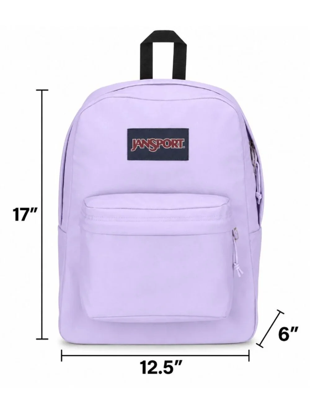 JanSport Super Break One Pastel Lilac Lightweight Backpack NWT